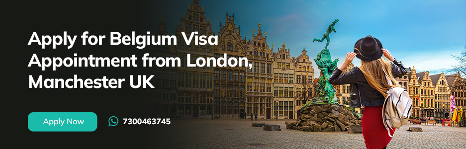 Belgium visa appointment from UK