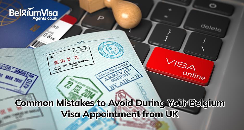 Belgium visa appointment from UK
